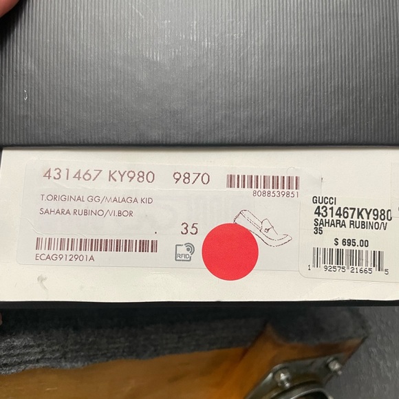 Gucci GG print horse-bit loafers - Picture 6 of 6